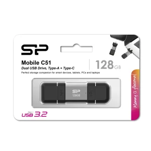 فلش 128 گیگ سیلیکون پاور SP C51 USB3.2