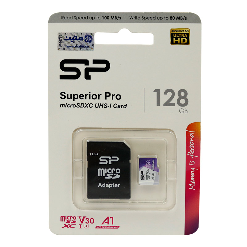 Silicon-Power-Superior-Pro-A1-V30-U3-100MBs-128GB-Memory-Card-With-Adapter-6