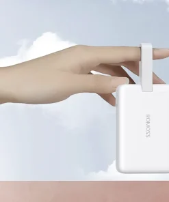 پاوربانک وایرلس (بی‌سیم) 10000mAh روموس مدل WMS10-121 / گارانتی 12 ماه داده پرداز رایانه متین/ حداکثر توان خروجی 20 وات